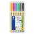 Liner, sada, 0,6 mm,  STAEDTLER "Noris® 307", 6 rôznych farieb