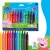 Fixky, sada, 2,5 mm, vyprateľné, jumbo, STAEDTLER „Noris® junior 329”, Peppa Pig, 12 farieb