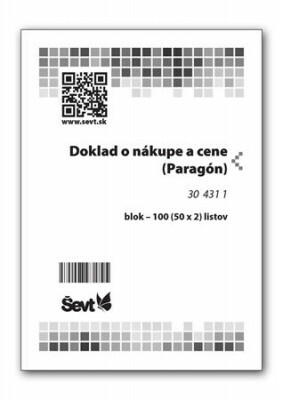 Doklad o nákupe a cene (Paragón)